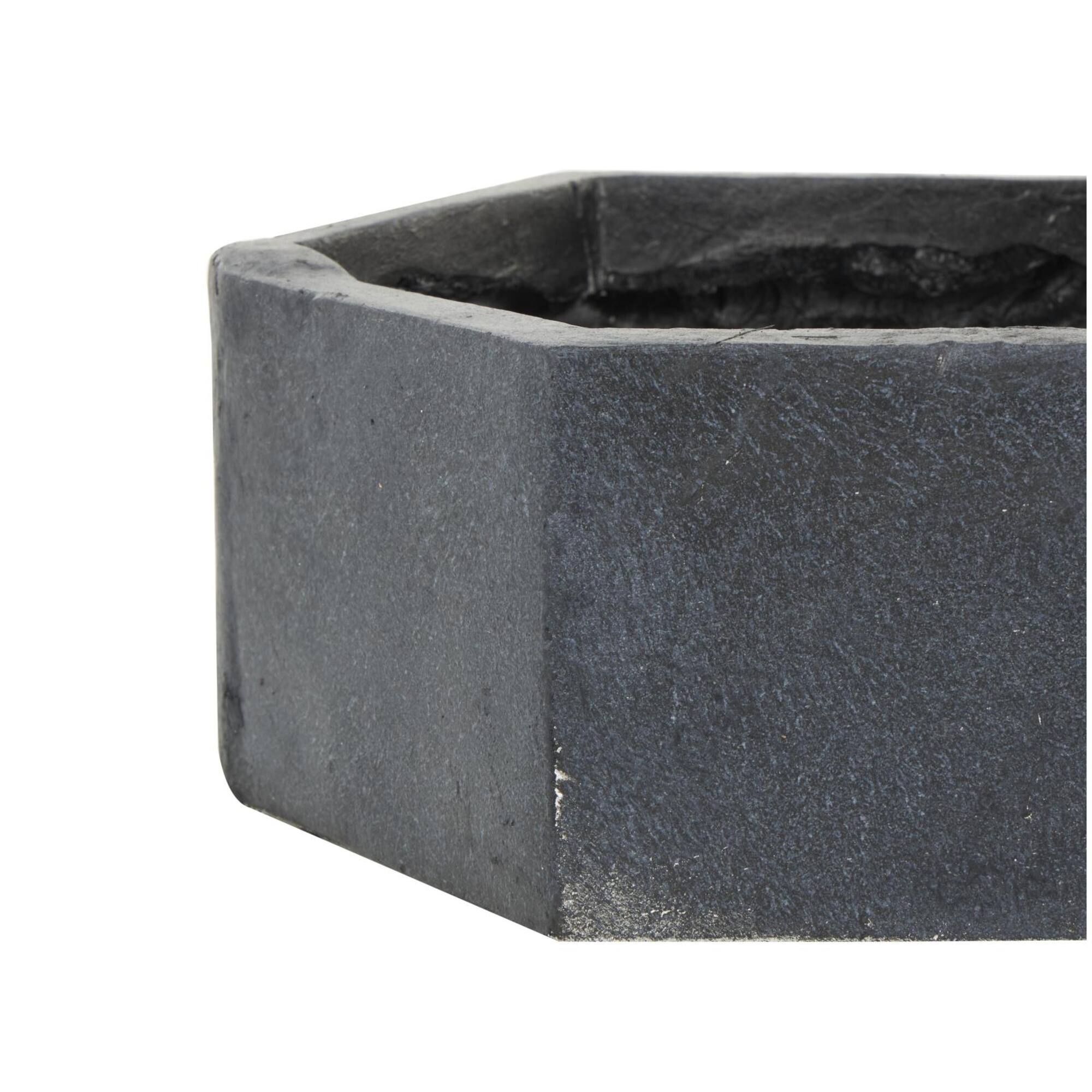 36" Dark Gray Planter